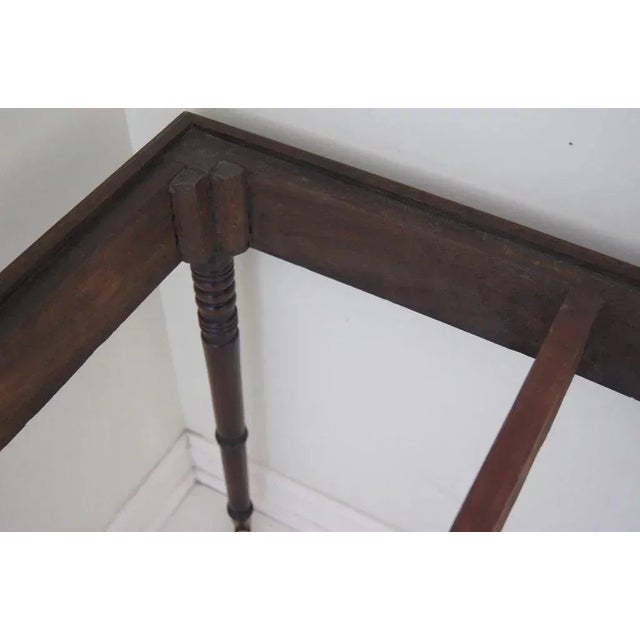 Traditional English Mahogany Regency Period Display Case on Stand For Sale - Image 3 of 10