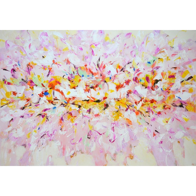 Pink. Modern Original Painting. Artys Bound For Sale