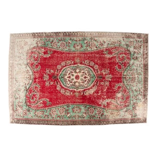 1950s Turkish Anatolian Floor Carpet For Sale