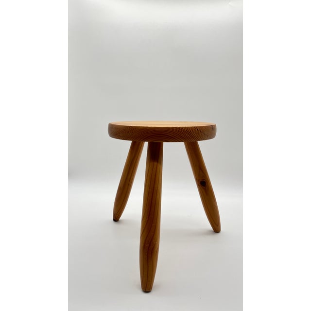 Pine Shepherd's Stool, 1970s For Sale - Image 14 of 14