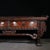 Chinese 1980s Chinese Rosewood Table With Mother-of-Pearl Inlay and Two Drawers For Sale - Image 3 of 10