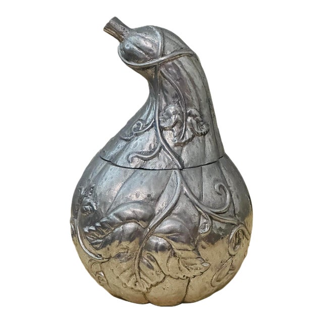 Arthur Court Squash Ice Bucket Vintage Wine Cooler For Sale