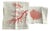 Sea Coral Embroidered 100% Linen Guest Towels For Sale