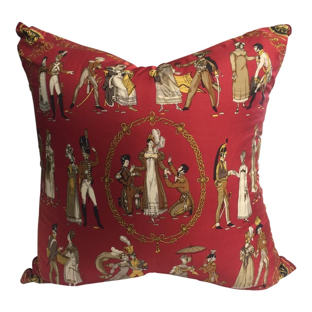 Madeline Weinrib Hermes Pillow Chairish