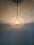 Space Age Pendant Light in Clear Bubbled Glass, 1960s-1970s For Sale - Image 4 of 13