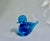 F M Konstglas Solid Blue Art Glass Bird, C. 1970 For Sale - Image 11 of 17