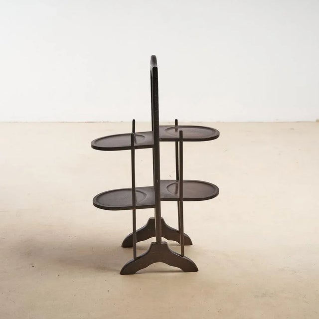 English Brown Side Table For Sale - Image 3 of 6