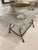 19c French Antique Antique Pastry Table With Faux Bois Iron Base & Marble Top For Sale In New Orleans - Image 6 of 6