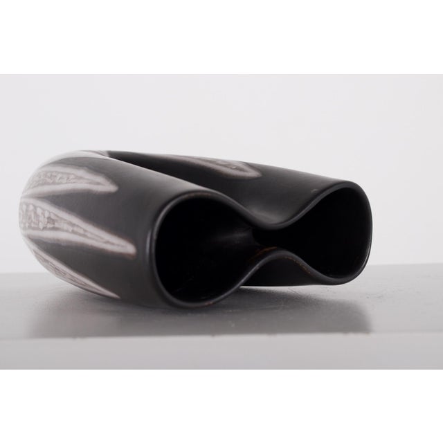 Burgundia Vase by Svend Aage Jensen for Søholm Denmark, 1950s For Sale - Image 4 of 6