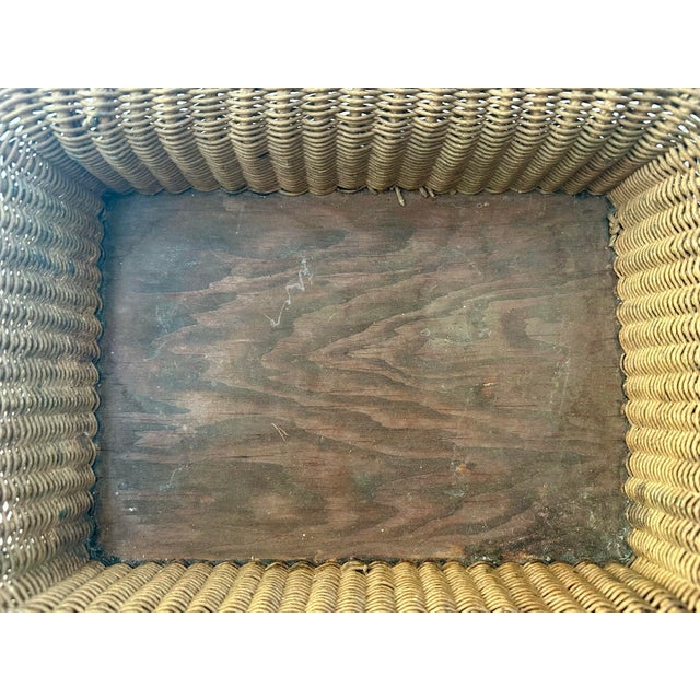 Rare 19th Century Antique Handcrafted French Gathering Basket For Sale - Image 9 of 11
