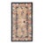1910s Antique Chinese Botanical Figural Design Navy Blush Hand Knotted Pile Rug - 3’2” X 5’9” For Sale