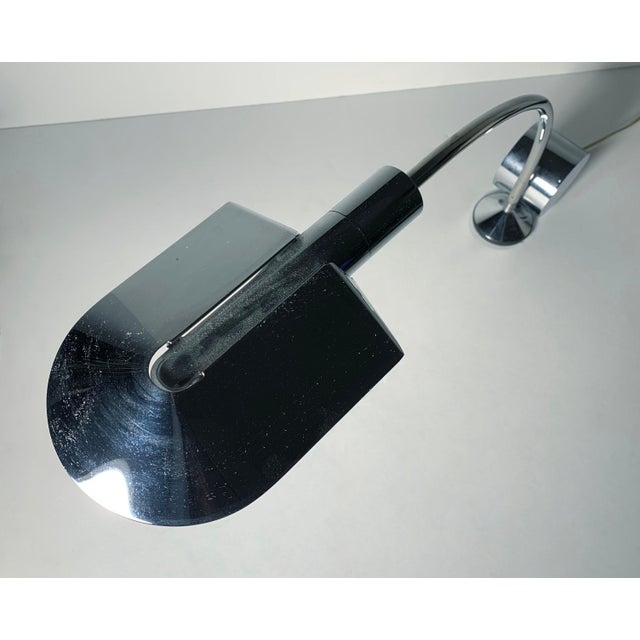 Metal Cedric Hartman Chrome Desk Lamp For Sale - Image 7 of 8