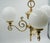 Vintage Art Deco Style Chandelier For Sale - Image 3 of 11