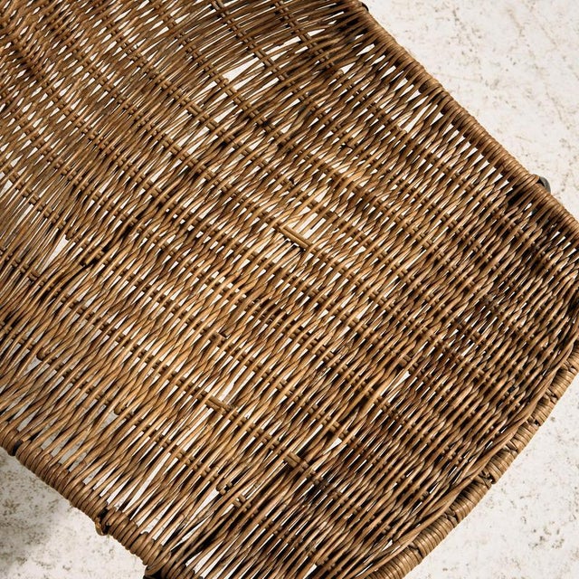 Basket Chair by Gian Franco Legler, 1950s For Sale - Image 14 of 18