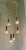 Brass and Glass Cascading Ceiling Lamp, 1960s For Sale - Image 6 of 18