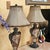 Beige Pair of Vintage Neoclassical Urn Table Lamps With Decorative Fringe Shades For Sale - Image 8 of 18