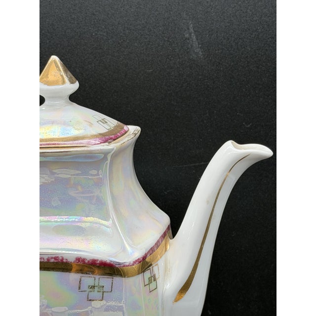 Red Coffee Service in Porcelain by Richard Ginori, 1920s, Set of 17 For Sale - Image 8 of 16