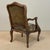 Antique French Louis XV Walnut Needlepoint Armchair ~ Fauteuil For Sale - Image 15 of 18