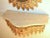 Mid 20th Century Italian Hollywood Regency Gold Iron Sunburst Mirror and Marble Top Wall Console For Sale - Image 5 of 8