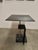 Metal Late 20th Century Marble and Steel Side Table For Sale - Image 7 of 10