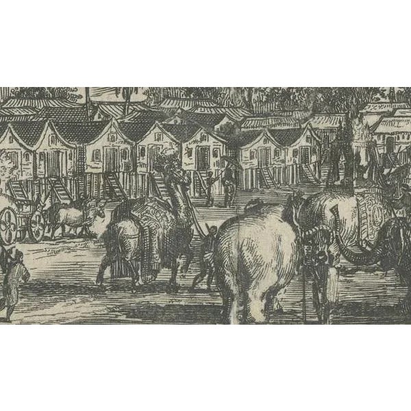 17th Century Arnoldus Montanus, Engraving of the Royal City of Arakan, 1676, Paper For Sale - Image 5 of 9