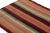 1960s Vintage Rug in Polychromatic Stripes For Sale In New York - Image 6 of 7