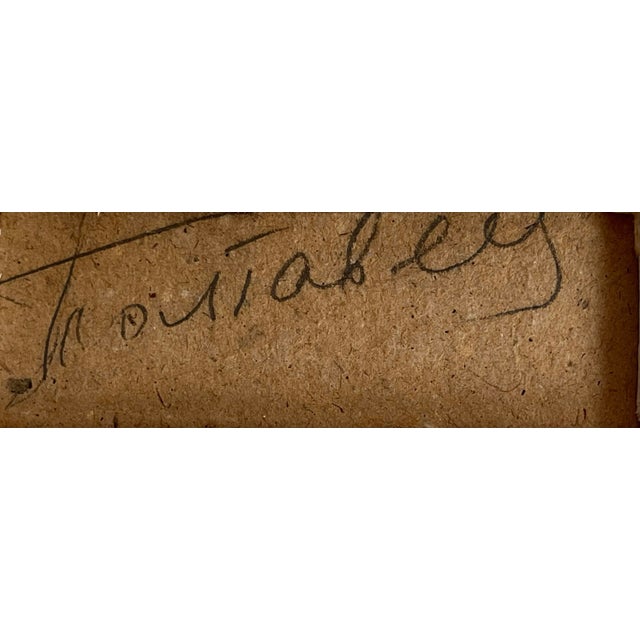 Russian Impressionist Oil Painting of a Wooded Landscape With Wild Flowers For Sale In New York - Image 6 of 7