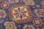 Rustic Kazak Southwestern Light Blue Wool Rug - 4'2''x6'0'' For Sale - Image 4 of 10