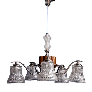 20th Century Pendant Lamp, Poland, 1950s For Sale