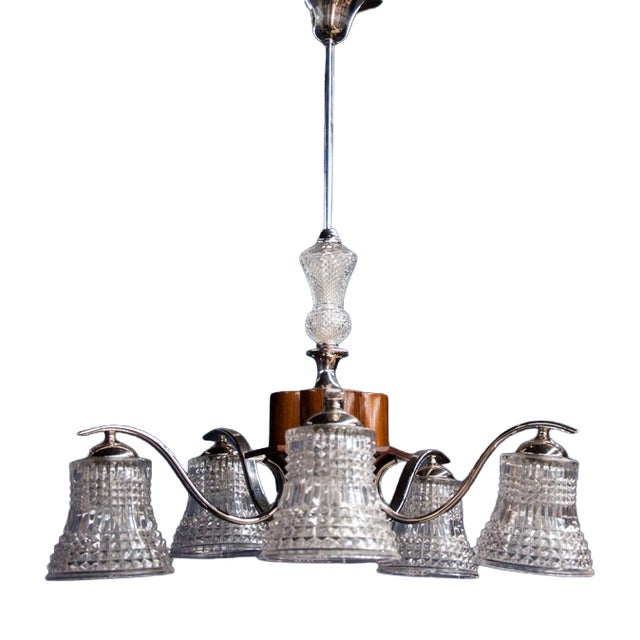 20th Century Pendant Lamp, Poland, 1950s For Sale