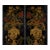18th Century Flemish Painted Leather Panels - Set of 2 For Sale