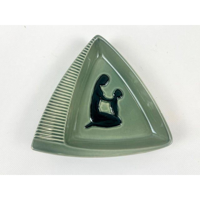 Mid-Century Ceramic Plate by Svend Aage Holm Sørensen for Soholm, 1960s For Sale - Image 6 of 7