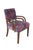 Striking mid-century bentwood bridge or club armchair that beautifully channels the geometric and flowing forms of the Art...
