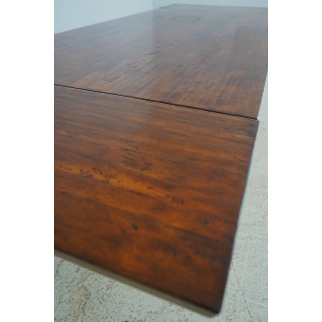 Nichols & Stone Nichols & Stone by Stickley Trestle Dining Room Table For Sale - Image 4 of 18