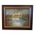 Framed Landscape Oil Painting on a Board Signed by Artist For Sale