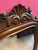 Rococo Antique Mirror in Wooden Frame, 1890s For Sale - Image 3 of 7