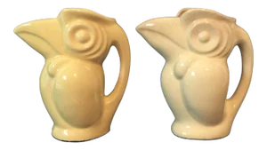 Two Mid-Century Toucan Pitchers