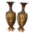 Exceptional Pair of Antique Japanese Meiji Period Shibayama Vases – Silver & Gold Lacquer, C. 1890 For Sale