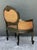 Late 20th Century Vintage Paradigm Cane Settee For Sale - Image 5 of 12