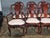 Set of 8 Kindel Winterthur Collection Mahogany Clawfoot Dinning Arm Chairs Silk For Sale In Cleveland - Image 6 of 14