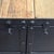 Wood Industrial Wood and Metal Media Console For Sale - Image 7 of 8
