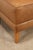 Ethan Allen 'Nassau' Tufted Leather Square Ottoman For Sale - Image 11 of 18
