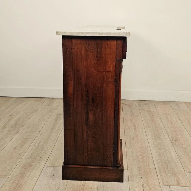 Wood English Late Regency Period Rosewood Breakfront Cabinet, Circa 1830 For Sale - Image 7 of 8