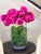 Modern Palm Glass Peony Bloom For Sale - Image 3 of 6