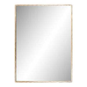 Trish Large Rectangle Metal Mirror - Brass