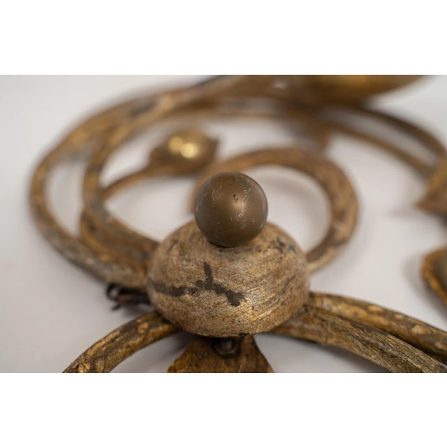 1970s Bronze Wall Light For Sale - Image 5 of 11