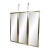 Mid 20th Century Three-Panel Hanging Mirror For Sale