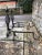 19th Century Gothic Wrought Iron Fireplace Andirons, Set of 2 For Sale - Image 4 of 8