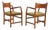Set of Town Hall Wooden Armchairs by Hans Wegner for Plan Mobler, Denmark, 1947 For Sale