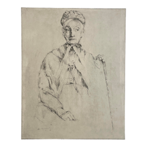 1921 William Meyerowitz Portrait Etching